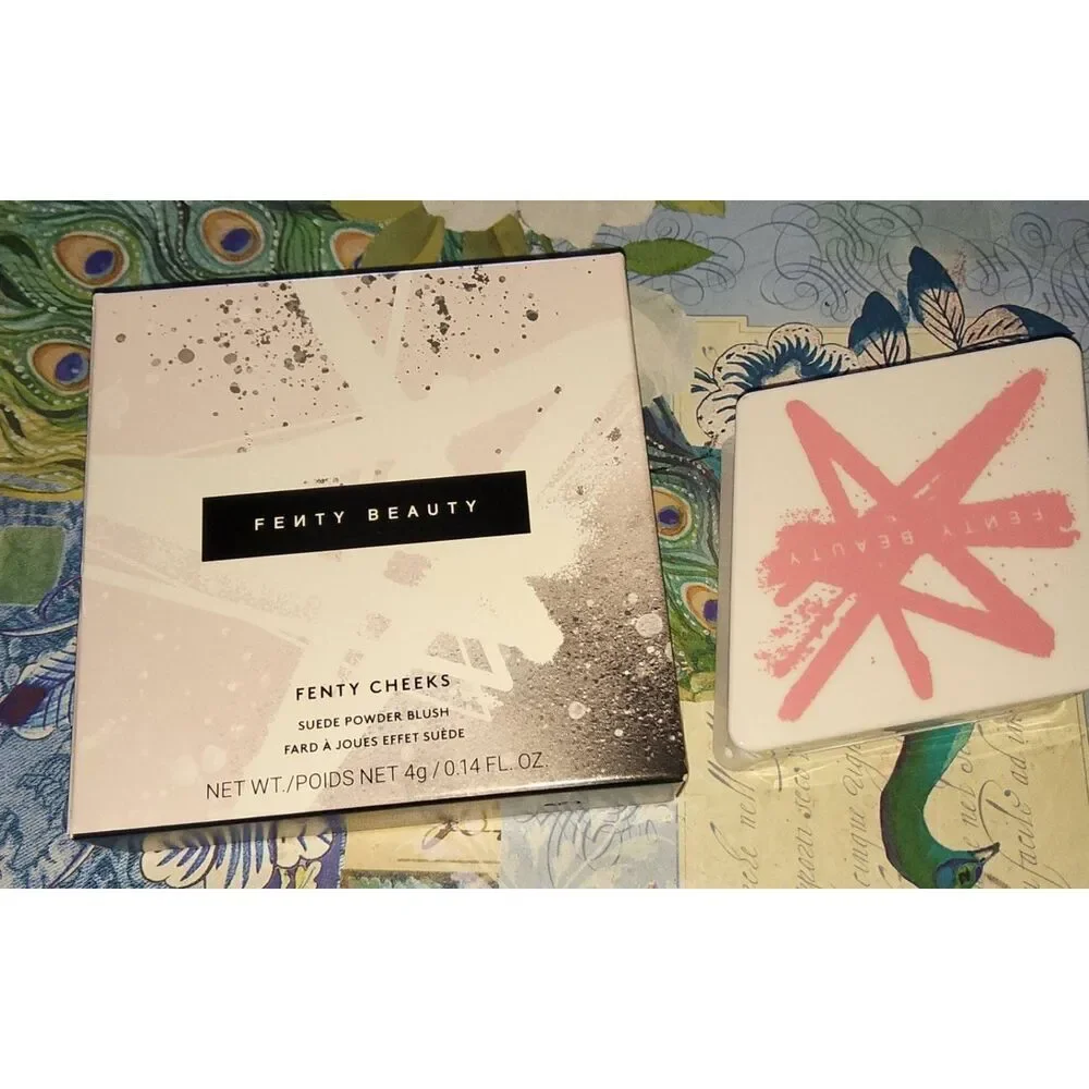 NIB~Fenty Beauty Fenty Cheeks Suede Powder Blush in Petal Poppin'